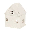 White Gingerbread House Oil Warmer