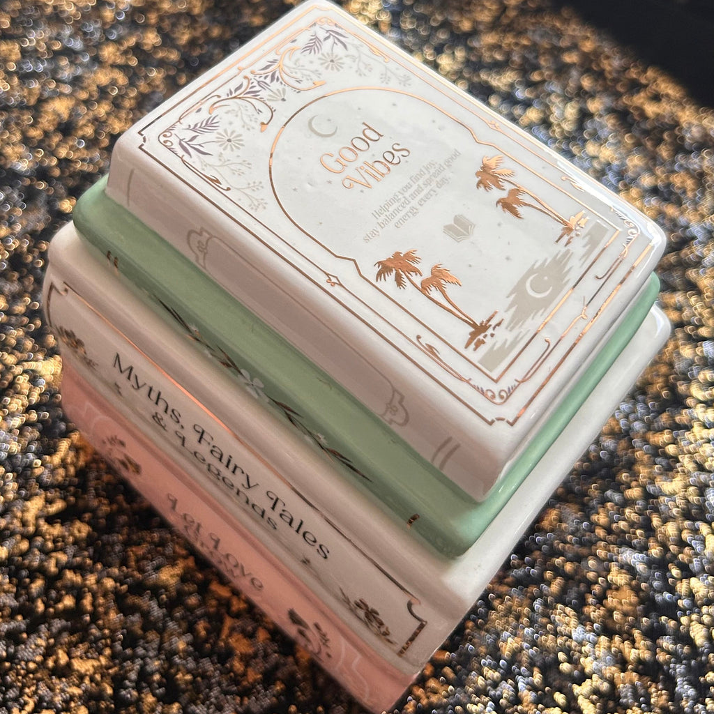Fairytale Book Stack Wax Warmer