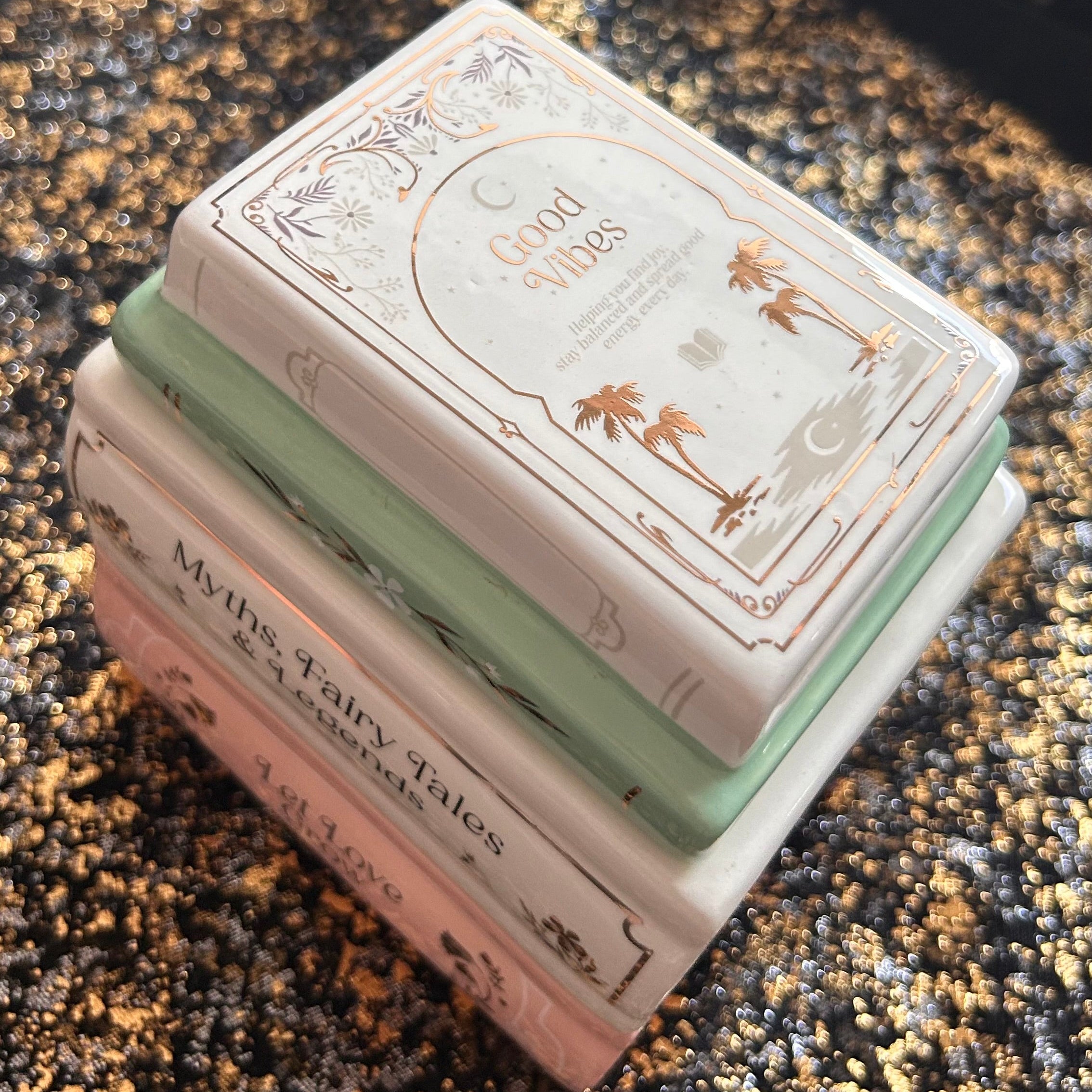 Fairytale Book Stack Wax Warmer
