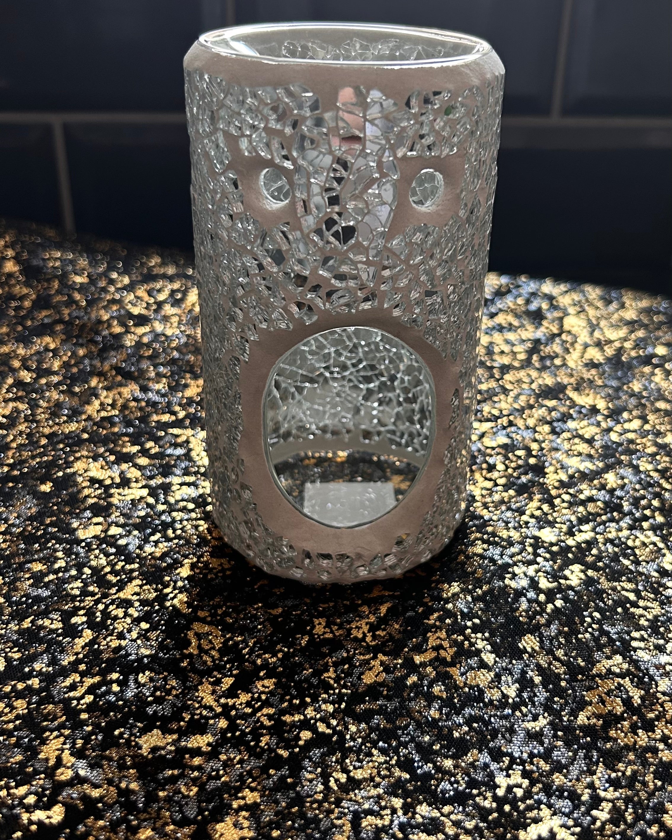Crackle Pillar Wax Warmer