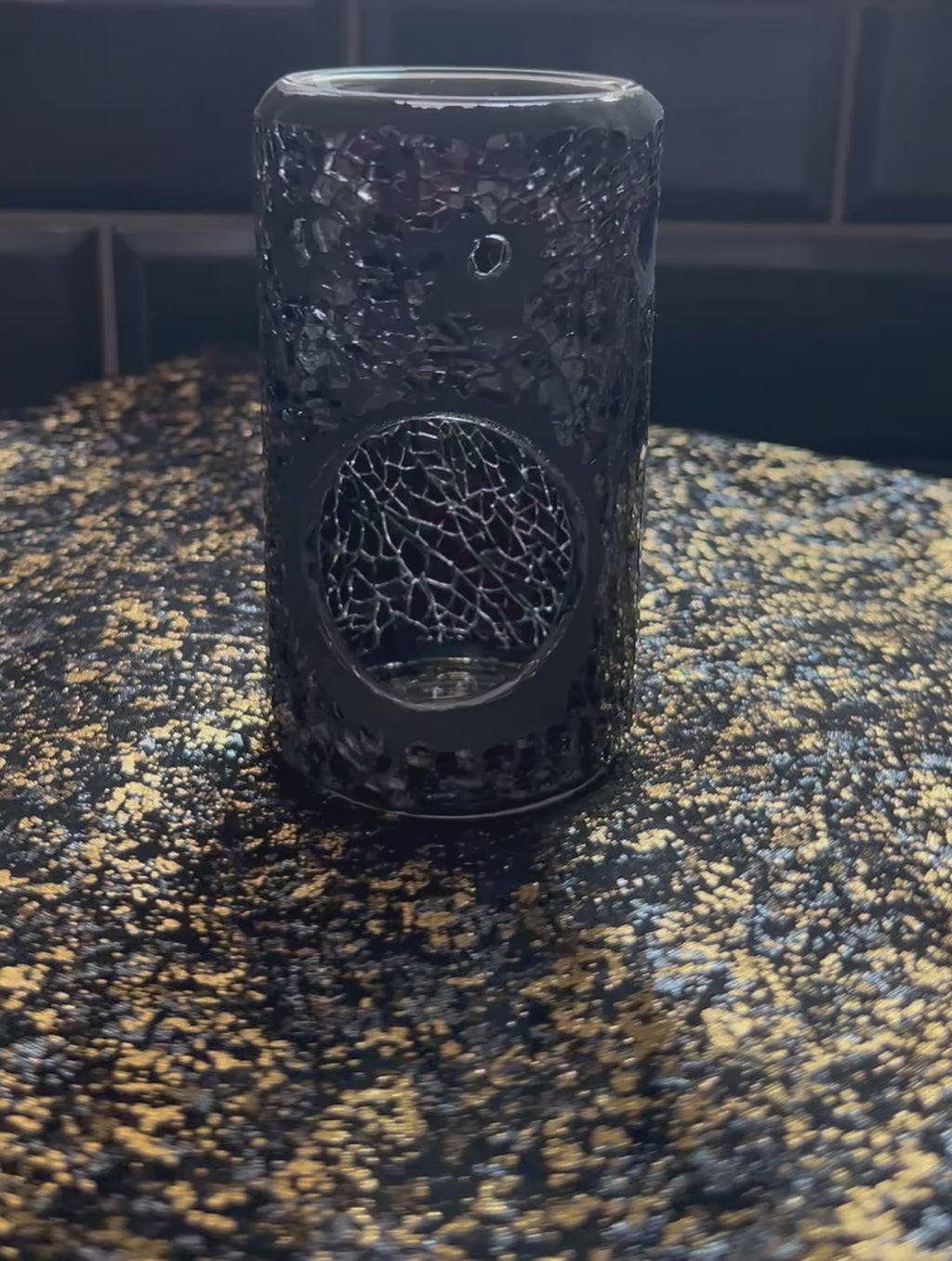 Crackle Pillar Wax Warmer