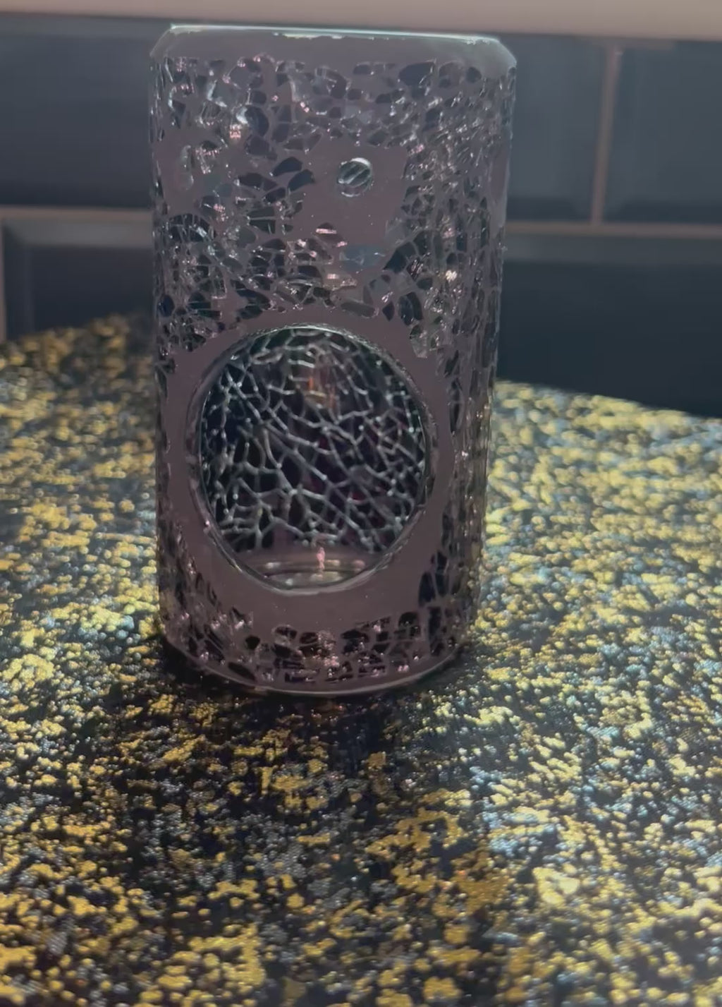 Crackle Pillar Wax Warmer